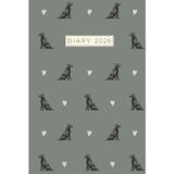 2025 Black Labrador Diary Hardcover: Week to View Schedule Organizer, Planner & Journal