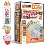 2025 Dgs Ösym Çıkmış Soru Tıpkı Basım 12Li Deneme Paketi Video Ve Dijital Çözümlü Türkiye Geneli
