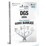 2025 DGS SÖZEL KONU ANLATIMLI SORU BANKASI - NETTEKURS YAYINLARI