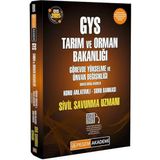 2025 GYS Tarım ve Orman Bakanlığı Görevde Yükselme Sınavlarına Hazırlık Konu Anlatımlı Soru Bankası - Sivil Savunma Uzmanı