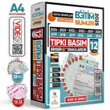 2025 Kpss Eğitim Bilimleri Ösym Çıkmış Soru Tıpkı Basım 12Li Deneme Paketi Video Çözümlü Türkiye G.