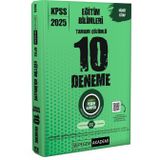2025 KPSS Eğitim Bilimleri Tamamı Çözümlü 10 Deneme