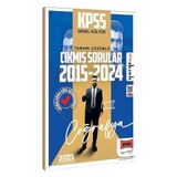 2025 KPSS Genel Kültür 2015-2024 Coğrafya Konularına Göre Düzenlenmiş Tamamı Çözümlü Çıkmış Sorular