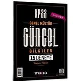 2025 KPSS Genel Kültür Güncel Bilgiler 15 Deneme