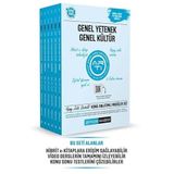 2025 KPSS Genel Yetenek Genel Kültür Lisans Konu Anlatımlı Modüler Set - (6 Kitap)