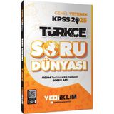 2025 KPSS Genel Yetenek Türkçe Soru Dünyası Yediiklim Yayınları