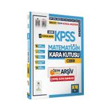 2025 Kpss Matematiğin Kara Kutusu 1. Ve 2.cilt Ösym Çıkmış Soru Bankası 2li Set Video/pdf Çözümlü