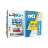 2025 Kpss Tarihin Kara Kutusu Tek Kitap Soru Bankası Ve Tarihin Analizi Konu Anlatım 2li Set