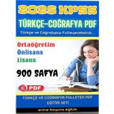 2025 Kpss Turkce-Cografya Pdf Kitabi (900 Pdf Sayfasi)