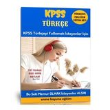 2025 KPSS Türkçe Hazırlık Kitap Seti (400 Sayfalık 4 Spiralli Özel Ders Kitabı)
