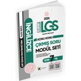 2025 Lgs 8.Sınıf İngilizce Karakutu Meb Çıkmış Soru Modülü Video/Pdf Çözümlü Konu Konu Son 7 Yıl
