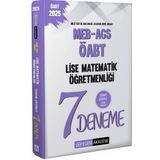 2025 MEB-AGS-ÖABT Lise Matematik Öğretmenliği Tamamı Çözümlü 7 Deneme