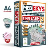 2025 Meb Ekys Ösym Çıkmış Soru Tıpkı Basım Deneme Paketi 6Lı Türkiye Geneli Soru Kitapçıkları