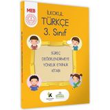 2025 Meb Ilkokul 3. Sınıf Türkçe Süreç Değerlendirmeye Yönelik Etkinlik Kitabı (A4 Boyutlu Renkli)