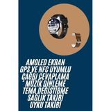 2025 Model Akıllı Saat Titreşimli Uyku Ve Sağlık Takibi Nfc Ve Gps Uyumlu Mir06465642