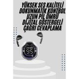 2025 Model Kablosuz Bluetooth Kulaklık Anc Enc Destekli Hifi Stereo Midastech - Çok Renkli
