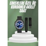 2025 Model Yuvarlak Ekran Android İos Uyumlu Gps Takibi Yapabilen Akıllı Saat