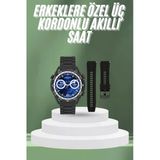 2025 Model Yuvarlak Ekran Android Ve İos Uyumlu Gps Takibi Yapabilen Akıllı Saat Mir83008867