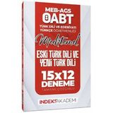 2025 Öabt Meb Ags Muhtemel Türk Dili Edebiyatı Türkçe Eski Türk Dili Ve Yeni Türk Dili 15 X 12 Deneme İndeks