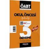 2025 ÖABT Okul Öncesi Öğretmenliği Tamamı Çözümlü 3 Deneme