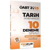 2025 ÖABT Tarih Öğretmenliği Tamamı Çözümlü 10 Deneme Sınavı