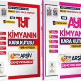 2025 TYT-AYT KİMYA Kara Kutu ÖSYM Çıkmış Soru Havuzu Bankası 2li SET Konu Özetli Video/PDF Çözümlü