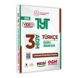 2025 Tyt Mebi-Ogm 3 Adım Türkçe Soru Bankası Renkli A4 Boyut Video Çözüm (Karakutu Katkılarıyla)