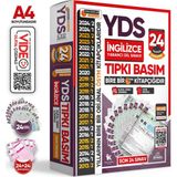 2025 Yds İngilizce Ösym Tıpkı Basım Çıkmış Soru Deneme Paketi 24Lü Dijital Çözümlü Fasikül Seti