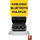 2025 Yeni Model Bluetooth Kulaklık Stereo Tws Kulaklık 5.0 Bluetooth Yüksek Ses Kaliteli ( Lisinya )