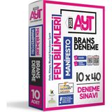2025 Yks Ayt Fen Bilimlerinin Manifestosu Branş Deneme Paketi 10Lu Dijital Çözümlü