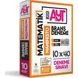 2025 Yks Ayt Matematik Manifestosu Branş Deneme Paketi 10Lu Dijital Çözümlü