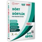 2025 YKS-AYT MEBİ-OGM Dört Dörtlük Kimya Pekiştirme Testi Soru Bankası Video Çözümlü
