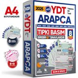 2025 Yks Ydt Arapça Ösym Çıkmış Soru Tıpkı Basım Deneme Paketi 8Li Türkiye Geneli