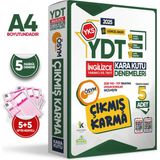 2025 Yks Ydt İngilizce Ösym Çıkmış Karma Kara Kutu Deneme Paketi 5Li Türkiye Geneli Video Çözümlü