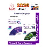 2026 10.Sınıf Matematik-Biyoloji %100 Yeni Müfredat Tematik Soru Bankası+Android Kalem
