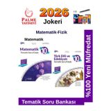 2026 10.Sınıf Türk Dil Edb.-Matematik %100 Yeni Müfredat Tematik Soru Bankası+Android Kalem