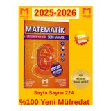 2026 %100 Yeni Müfredat 6.Sınıf Matematik (Yeni Ürün)Soru Bankası +Android Kalem