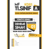 2026 11.Sınıf KDS SAYISAL SARMAL Deneme Paketi 5li Türkiye Geneli D.Çözümlü Asimetrik Yayınları