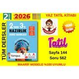 2026 2.Sınıf %100 Yeni Maarif Müfredat (2den 3e Geçenler)Tüm Dersler Yaz Tatil Hazırlık Kitabı+Tablet Kalem