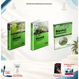 2026-2027 Aydın Yayınları Tyt-Ayt Biyoloji Soru Bankası ve Deneme 3 Kitap Seti