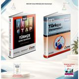 2026-2027 Aydın Yayınları Tyt Türkçe Soru Bankası ve Deneme 2 Kitap Seti