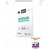 2026-2027 Limit Yayınları Ayt 25'li Biyoloji Denemeleri