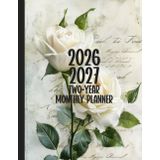 2026 2027 Two-Year Monthly Planner: 24-Month Calendar Book with Monthly Spreads, Goal Pages, Quotes, Extra Password Sections, and Contact Pages