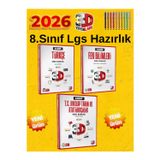 2026 3D Yayınları 8.Sınıf Fen-Türkçe-İnk.Tarihi Soru Bankası Seti+Dokunmatik Kalem