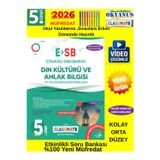 2026 5. Sınıf Classmate (Esb) Din %100 Yeni Müfredat 184 Etkinlikli 317 Adet Soru Bankası+Kalem