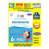 2026 6.Sınıf Classmate (Esb) Matematik %100 Yeni Müfredat 282 Etkinlikli 529 Soru Bankası+Kalem