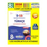 2026 8.Sınıf Classmate Türkçe Lgs Hazırlık Başlangıç Düzey Soru Bankası+Android Kalem