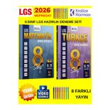 2026 8.Sınıf Lgs Hazırlık Matematik Türkçe 8 Farklı Yayın Branş Deneme Paketi.+Android Kalem