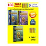 2026 8.Sınıf Lgs Hazırlık Matematik Türkçe Fen Farklı Yayın Branş Denemeleri+Android Kalem