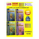 2026 8.Sınıf Lgs Hazırlık Matematik Türkçe Fen İnk.Tarihi 8 Farklı Yayın Branş Deneme Seti Al